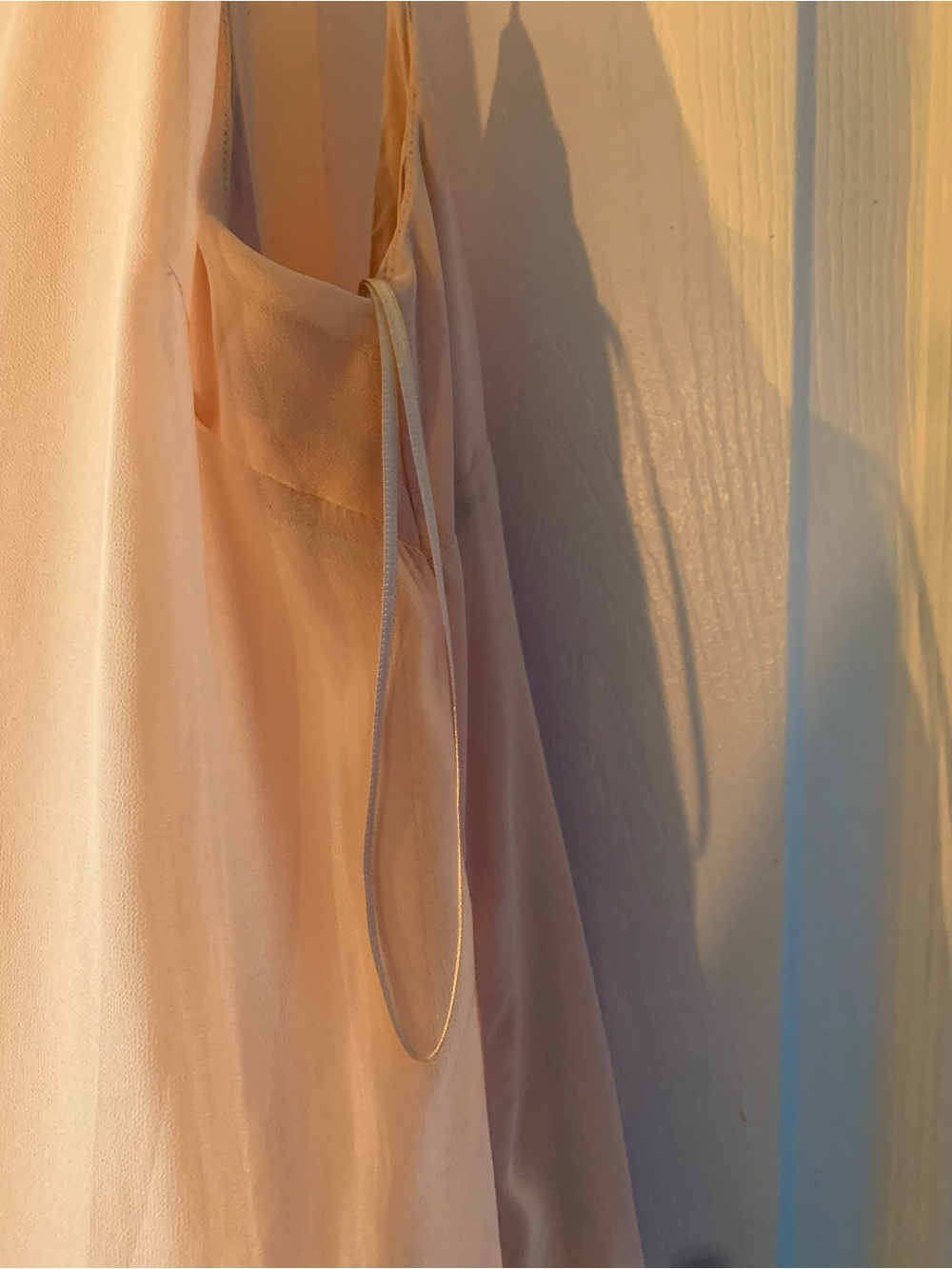 Zara Blush Pink Slip Dress - Spaghetti Straps - Picture 12 of 13